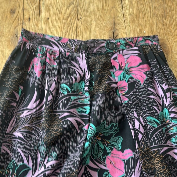 VINTAGE ALICE AND ERIC FLORAL SKIRT SIZE 7/8 - Picture 4 of 7